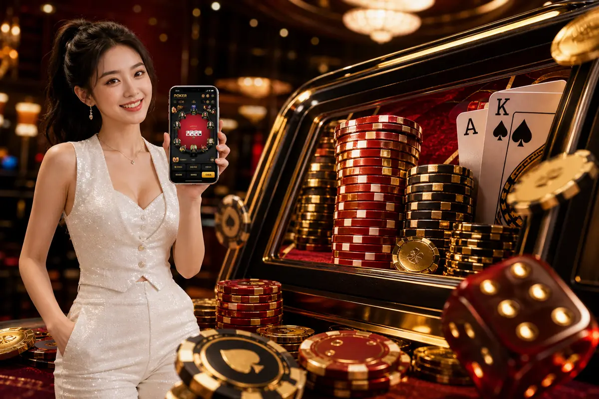 1rm88 baccarat meja langsung suasana kasino
